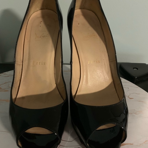 Authentic Peep Toe Louboutin - Picture 6 of 6